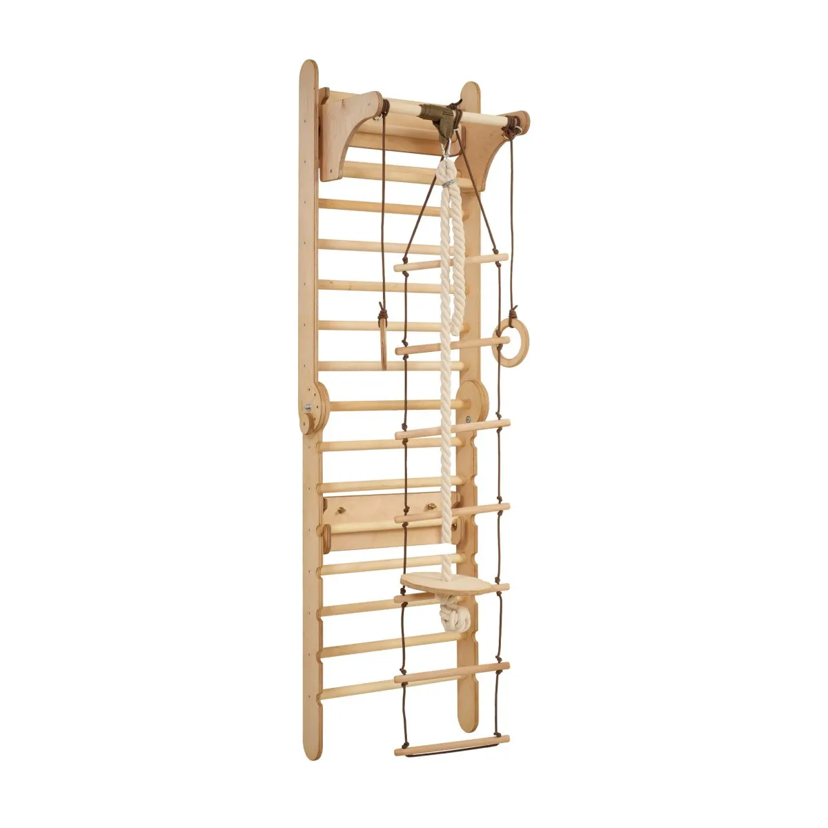 2in1 Wooden Swedish Wall / Climbing Ladder for Children   Swing Set