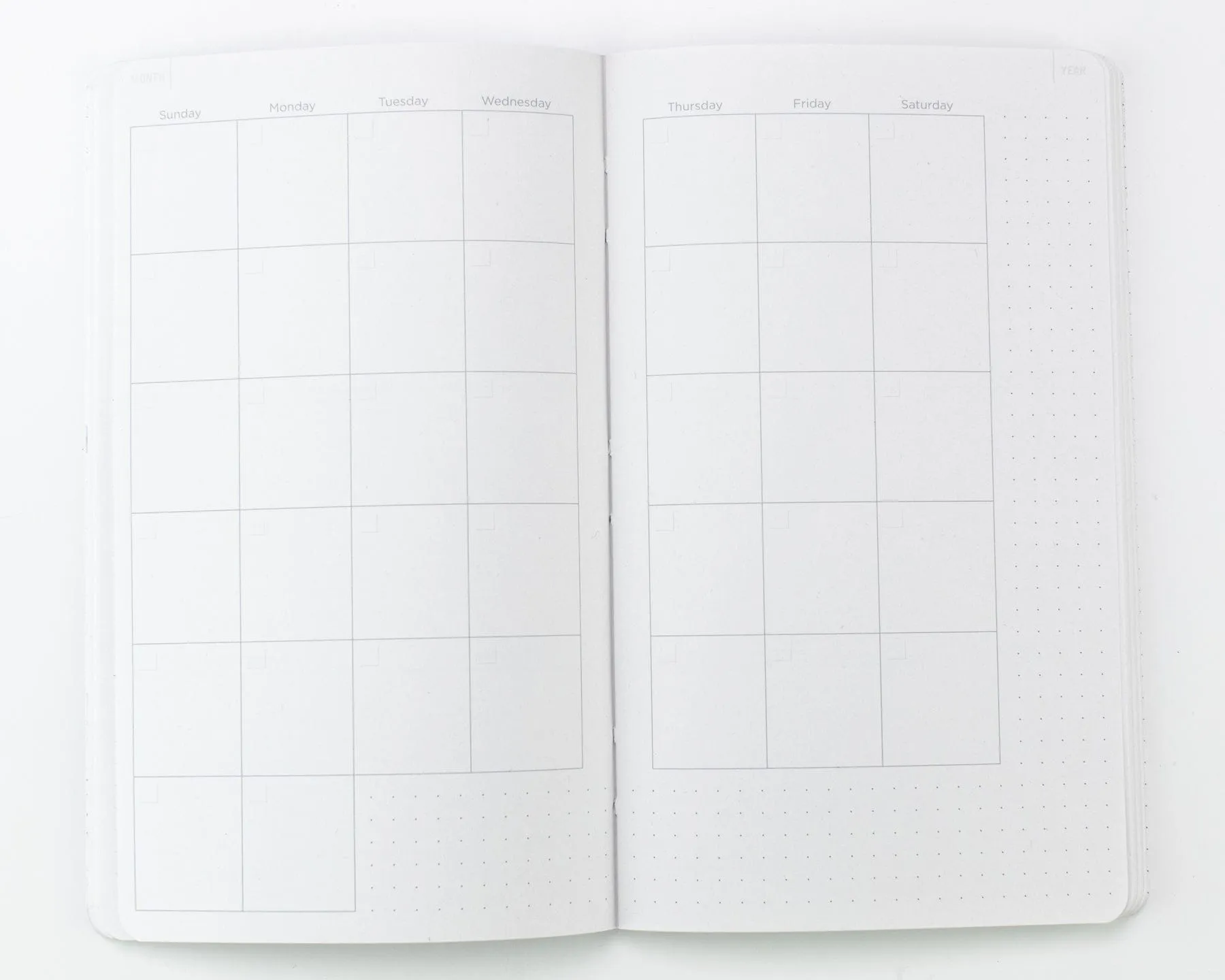 Ascending Regions Yearly Planner