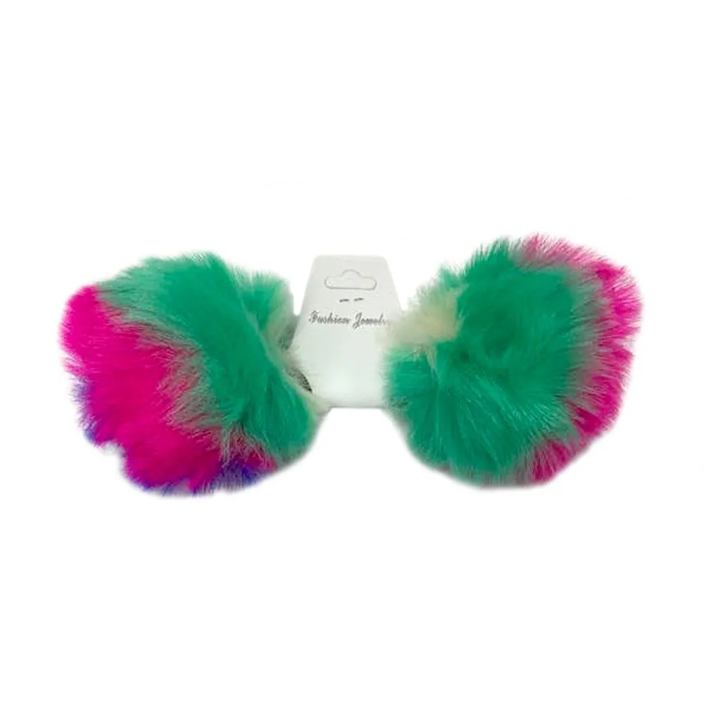 BE U | Fur Ball Ponytail Holder