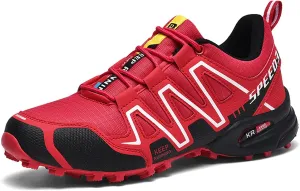 CHUUMEE Hiking Shoe for Men Outdoor Trekking Trail Running Sneaker Waterproof Non Slip Work Shoes