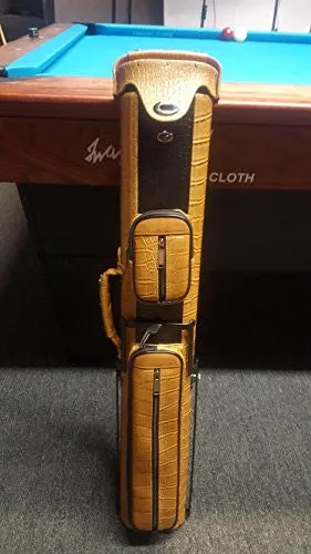 Elite Series Pool Cue Case - 2x4 - Includes Complete Accessory Package