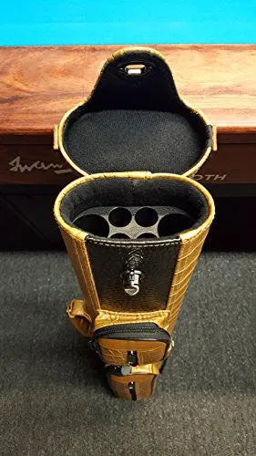 Elite Series Pool Cue Case - 2x4 - Includes Complete Accessory Package