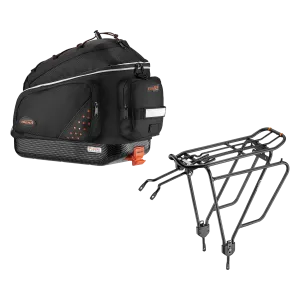 IBERA Commuter Bag & Touring Carrier Plus  | IB-BA1-RA4