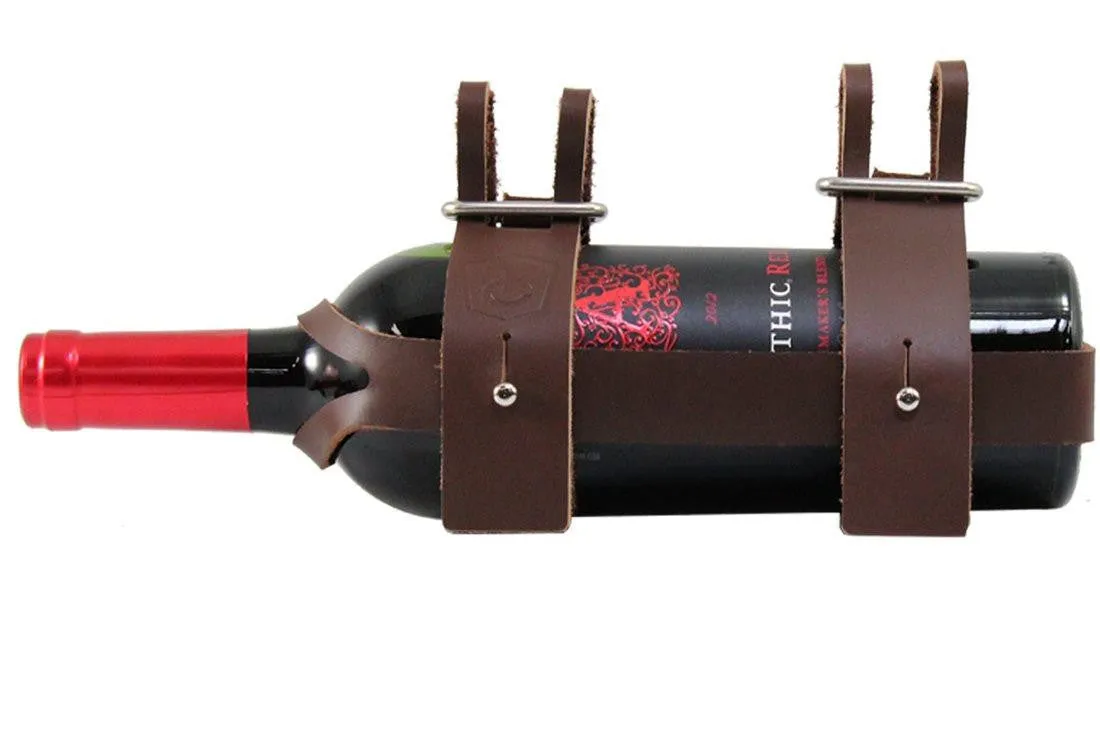 Leather Wine Holder