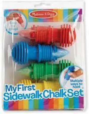 Melissa & Doug - My First Sidewalk Chalk Set