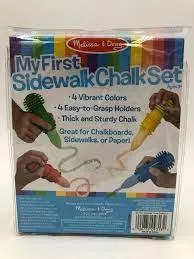 Melissa & Doug - My First Sidewalk Chalk Set