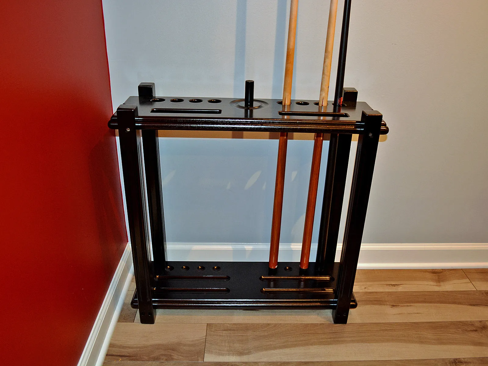 Presidential Heavy Duty Straight Floor Cue Accessory Rack