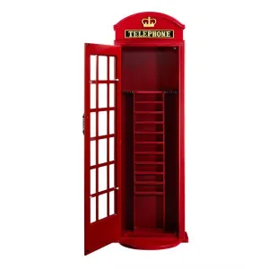 RAM Game Room Old English Telephone Booth Cue Holder