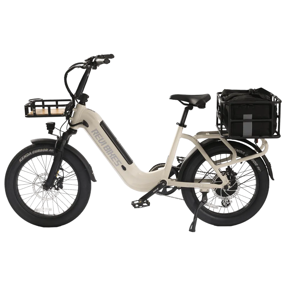 Revi Bikes Runabout.2 Step Through 750W 52V Cargo Electric Bike