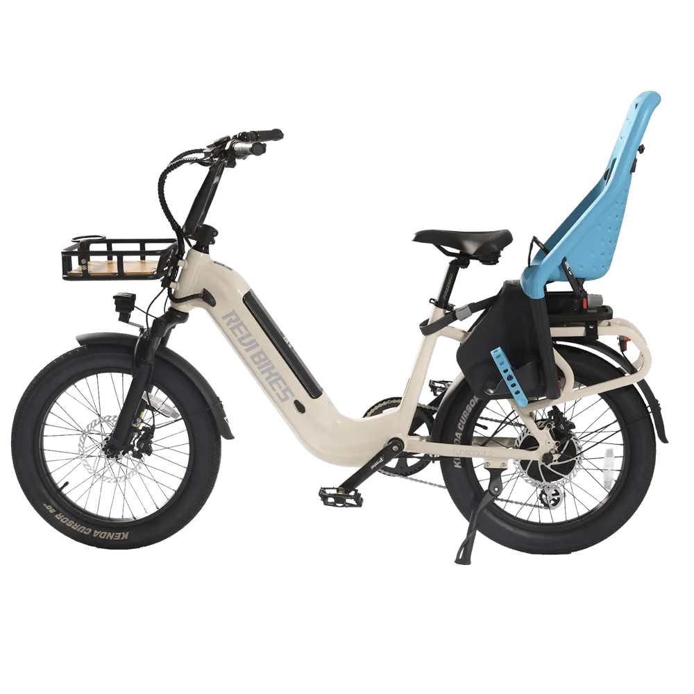 Revi Bikes Runabout.2 Step Through 750W 52V Cargo Electric Bike
