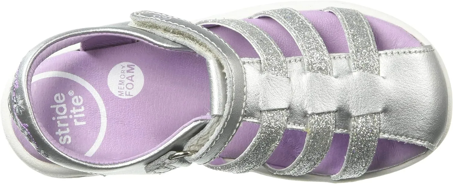 Stride Rite Girl's SRTech Luna Closed-Toe Sandal